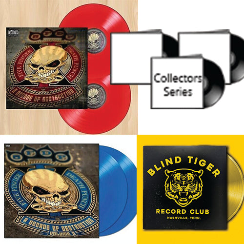 Five Finger Death Punch - A Decade of Destruction Vol. 1-2 COLLECTOR SERIES - Blind Tiger Record Club
