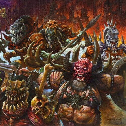 GWAR - The New Dark Ages (Ltd. Ed. Black/Gold Marble Vinyl) - Blind Tiger Record Club