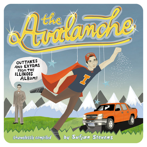 Sufjan Stevens - The Avalanche (Ltd. Ed. Orange/White Vinyl, 2xLP) - Blind Tiger Record Club