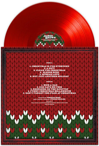 James Brown - Christmas Time (Ltd. Ed. Red Vinyl) - Blind Tiger Record Club