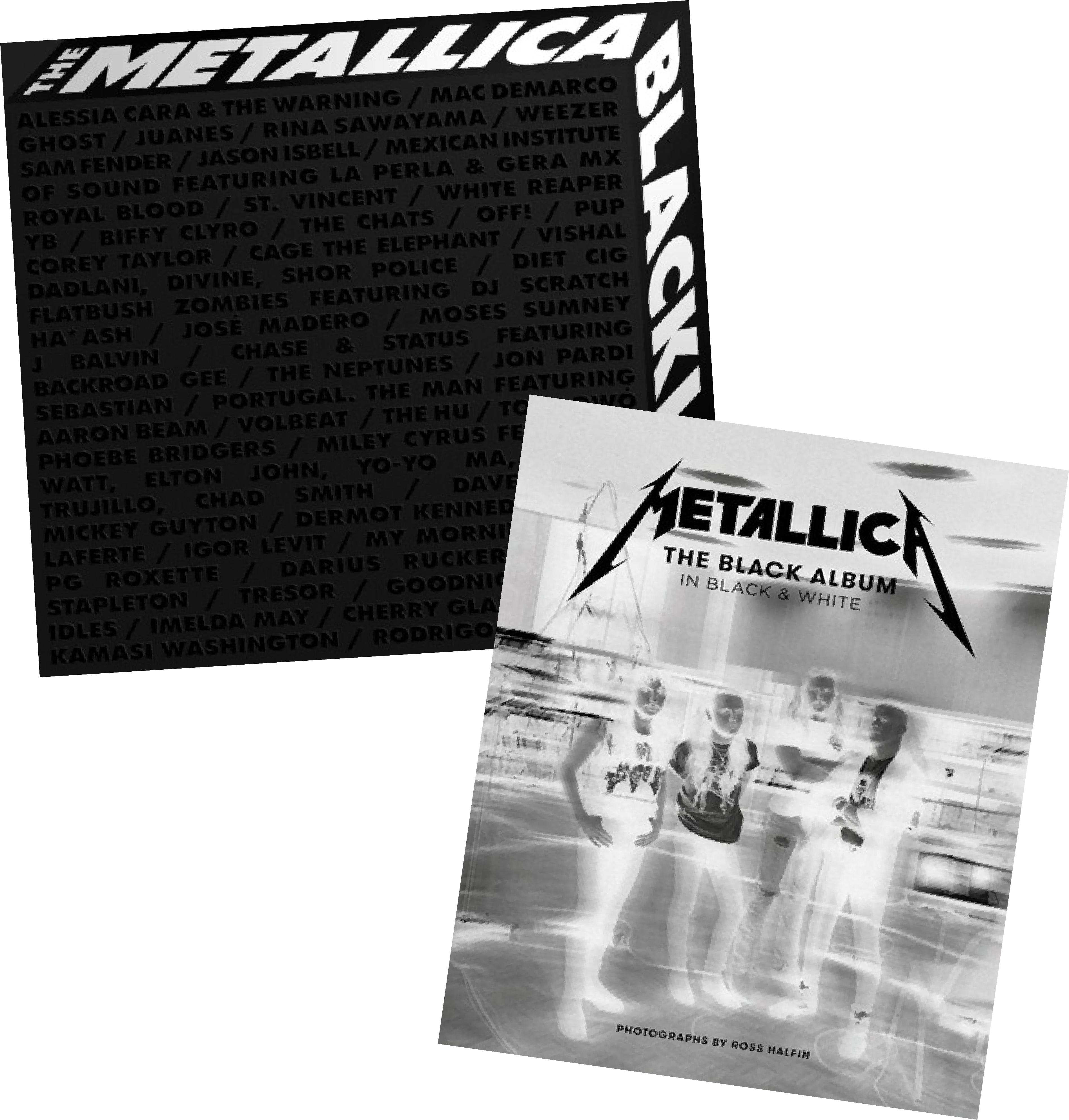 The Metallica Blacklist/Black Album in Black & White Collectors Series - Blind Tiger Record Club