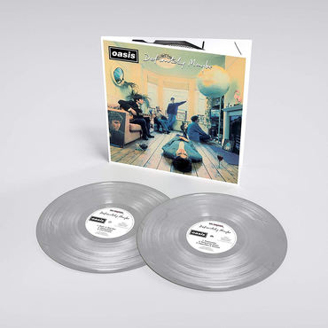 Oasis - Definitely, Maybe (Ltd. Ed. Silver 2XLP) - Blind Tiger Record Club