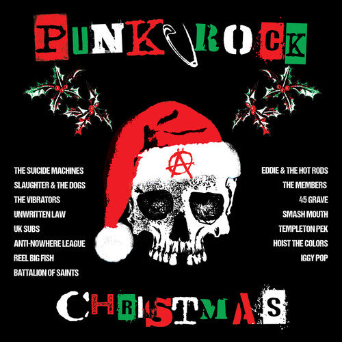 Various Artists - Punk Rock Christmas 1-2 (Ltd. Ed. White/Green/Red Splatter Vinyl) - COLLECTOR SERIES - Blind Tiger Record Club