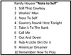 Randy Houser - Note to Self (Ltd. Ed. Smokey Clear Vinyl) - Blind Tiger Record Club
