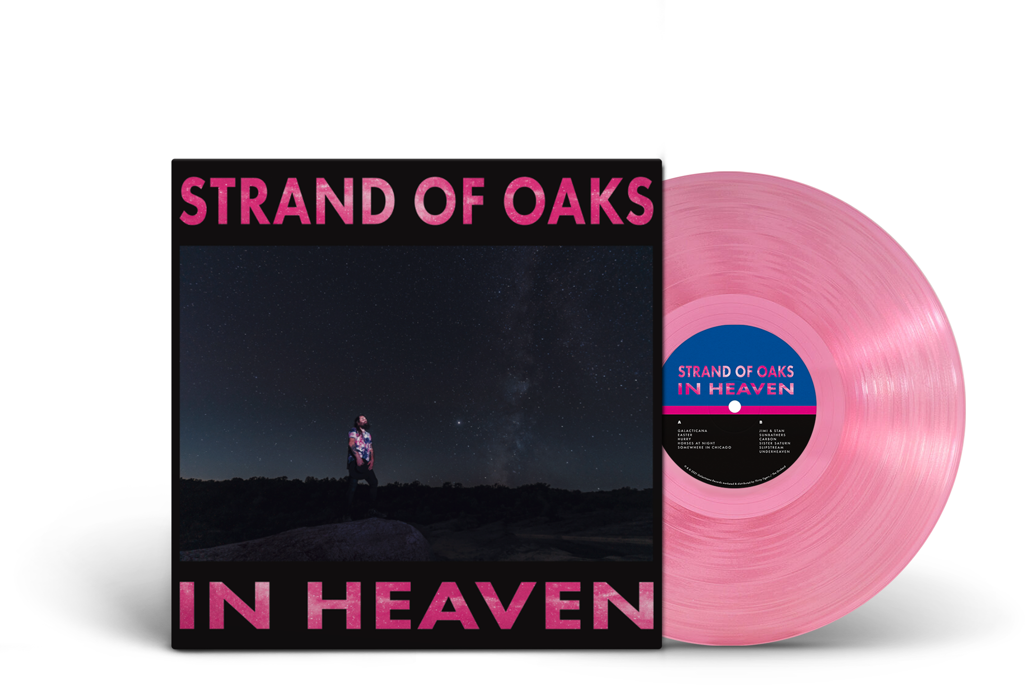 Strand of Oaks - In Heaven (Ltd. Ed. Translucent Pink Vinyl) - Blind Tiger Record Club