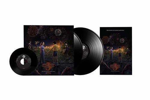 Stranger Things 3: Music from the Netflix Original Series (Ltd. Ed. 150G 2XLP) Bonus 7" Single - Blind Tiger Record Club