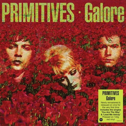 The Primitives - Galore (Ltd. Ed. 140G Red Vinyl) - Blind Tiger Record Club