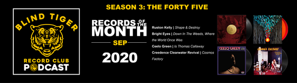 Season 3: The Forty Five - September 2020 Records of the Month