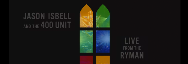 November Singer Songwriter Record of the Month - Jason Isbell & the 400 Unit - Live From The Ryman (Ltd. Ed. green vinyl)