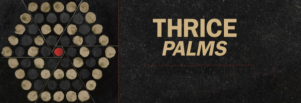 October Rock Record of the Month - Thrice - Palms (Ltd. Ed. red/black vinyl)