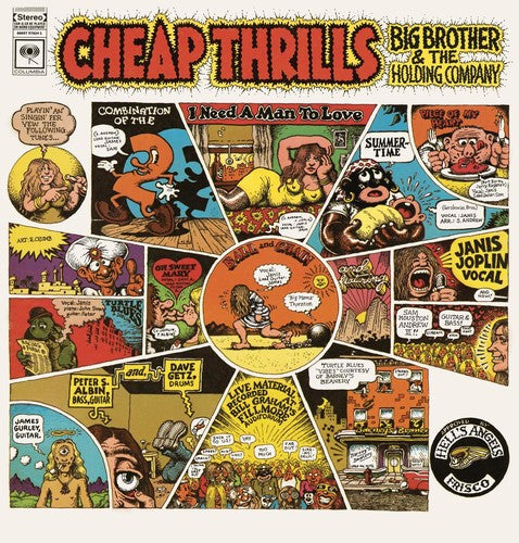 Big Brother & The Holding Company (Janis Joplin) - Cheap Thrills (Ltd. Ed. 180G Vinyl) - Blind Tiger Record Club