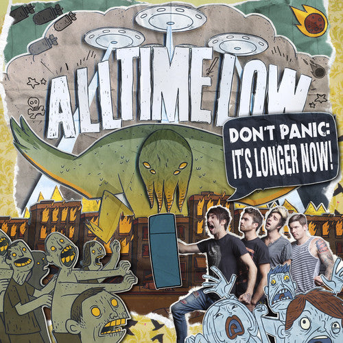 All Time Low - Don't Panic: It's Longer Now (Ltd. Ed. Double Orange Vinyl in Gatefold Jacket w/ DDC) - Blind Tiger Record Club