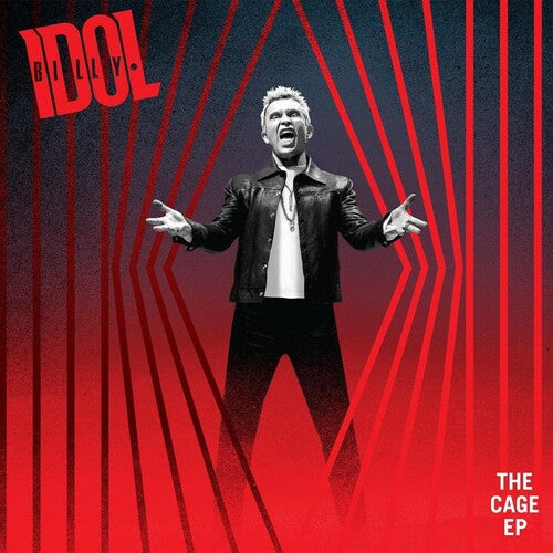 Billy Idol - Cage (Ltd. Ed. Red Vinyl w/ Extended Play) - Blind Tiger Record Club