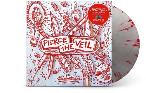 Pierce the Veil - Misadventures (Ltd. Ed.Silver & Red Vinyl)