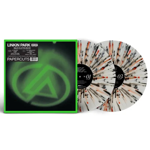 Linkin Park - Papercuts (Ltd. Ed. 2xLP Black/Red Splatter) - Blind Tiger Record Club