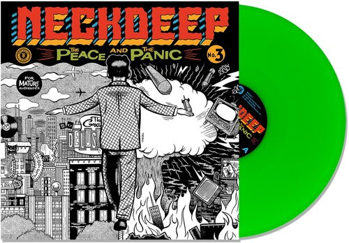 Neck Deep-The Peace and the Panic [Explicit Content] (Standard LP Vinyl, Green) - Blind Tiger Record Club