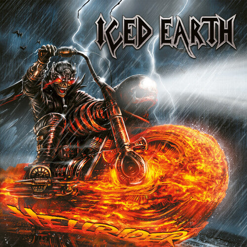 Iced Earth - Hellrider (Lt. Ed. Orange, Yellow, Silver Vinyl) - Blind Tiger Record Club