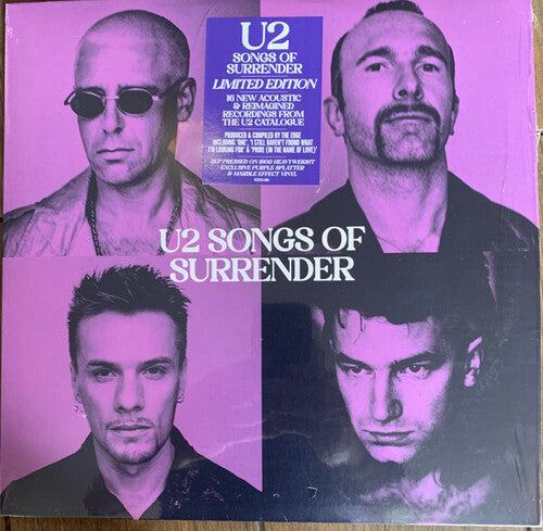 U2 - Songs of Surrender (Ltd. Ed. 180G 2xLP Purple Marble & Splatter Vinyl) - Blind Tiger Record Club