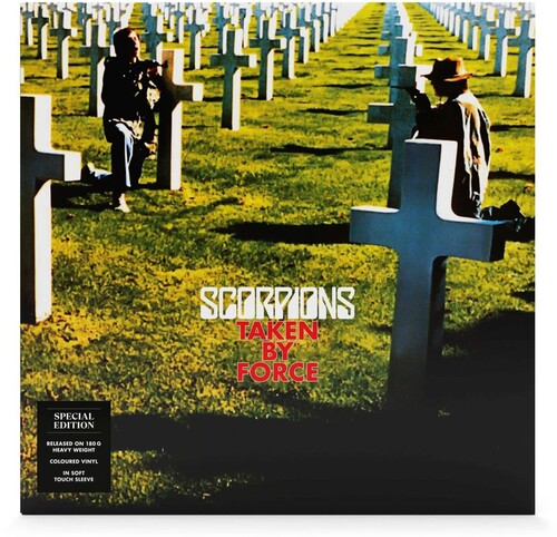 Scorpions - Taken By Force (Lt. Ed. 180G White Vinyl w/ soft touch sleeve) - Blind Tiger Record Club