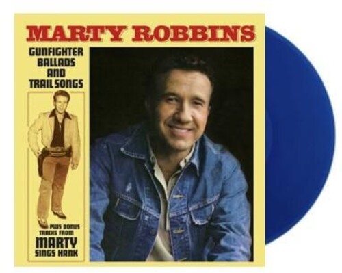 Marty Robbins - Gunfighter Ballads & Trail Songs (Ltd. Ed. 180G Transparent Blue Vinyl) - Blind Tiger Record Club