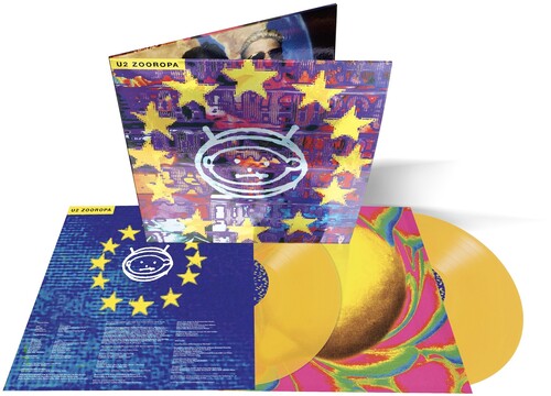 U2 - Zooropa (Ltd. Ed. 30th Anniversary Clear Yellow 2XLP Vinyl) - Blind Tiger Record Club
