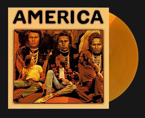 America - America (Ltd. Ed. Anniversary Clear Gold Vinyl) - Blind Tiger Record Club