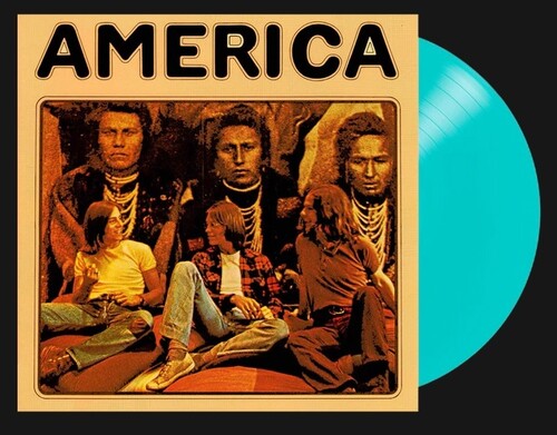 America - America (Ltd. Ed. Anniversary Blue Turquoise Vinyl) - Blind Tiger Record Club