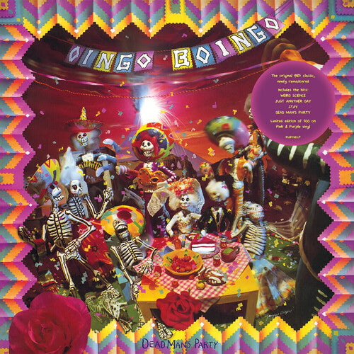 Oingo Boingo - Dead Mans Party (Ltd. Ed. Purple & Pink Vinyl) - Blind Tiger Record Club