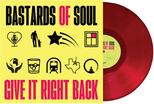 Bastards of Soul - Give It Right Back (Ltd. Ed. Red Vinyl) - Blind Tiger Record Club