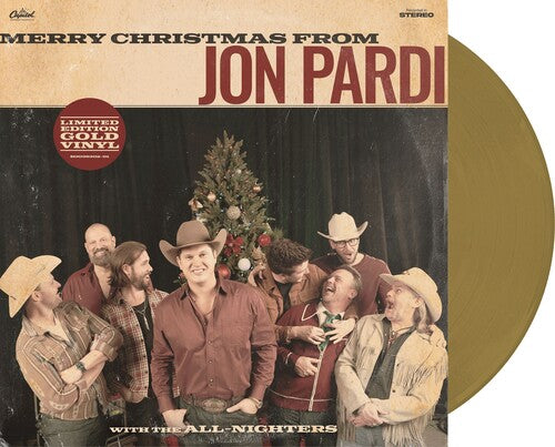 Jon Pardi - Merry Christmas From Jon Pardi (Ltd. Ed. Gold Vinyl) - Blind Tiger Record Club