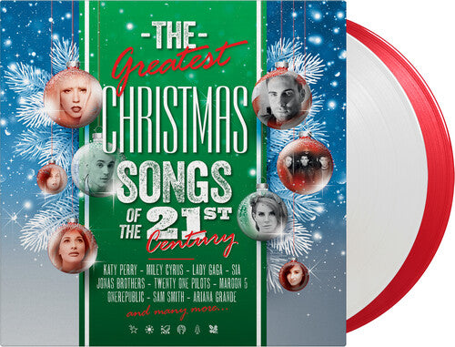 Greatest Christmas Songs Of 21st Century (Ltd. Ed. 180G 2xLP Red & White Vinyl) - Blind Tiger Record Club