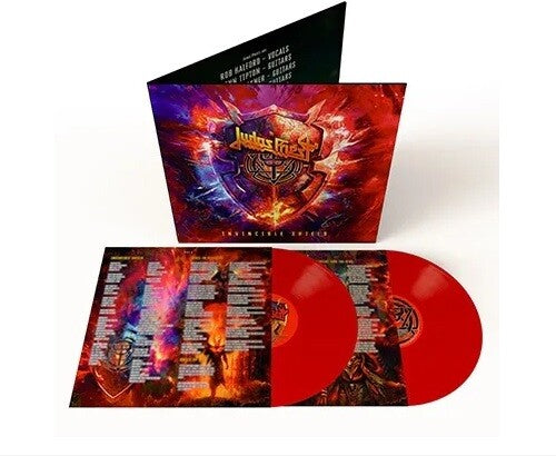 Judas Priest -  Invincible Shield (Ltd. Ed. 2xLP Red Vinyl) - Blind Tiger Record Club