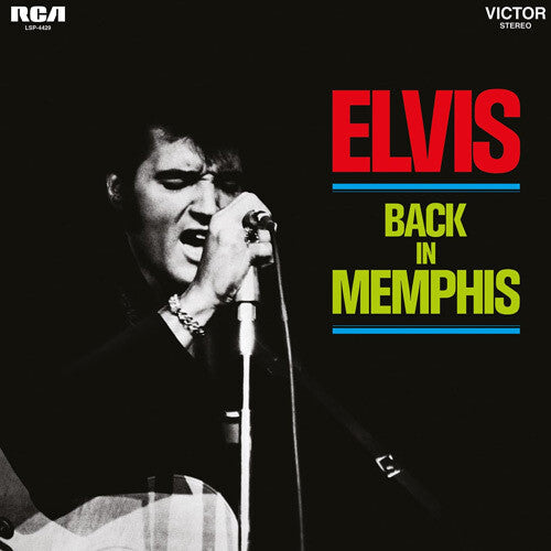 Elvis-Back in Memphis (180 G, Lt. Ed. LP, Translucent Red Vinyl) - Blind Tiger Record Club