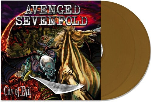 Avenged Sevenfold - City of Evil (Ltd. Ed. 2xLP Gold Vinyl w/ Gatefold Jacket) - Blind Tiger Record Club