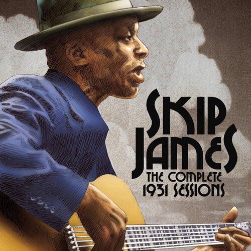Skip James - The Complete 1931 Sessions (Ltd. Ed. Transparent Blue Vinyl) - Blind Tiger Record Club