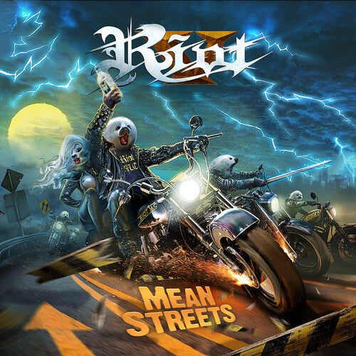 Riot V - Mean Streets ( Ltd. Ed. White Vinyl) - Blind Tiger Record Club