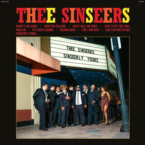 Thee Sinseers -  Sinseerly Yours (Ltd. Ed. Turquoise Vinyl) - Blind Tiger Record Club
