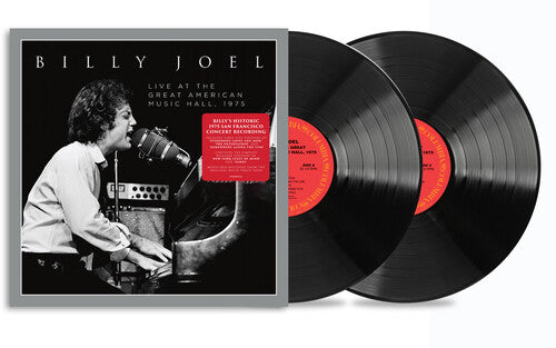 Billy Joel - Live At The Great American Music Hall - 1975 (Ltd. Ed. 2XLP 150G Vinyl) - Blind Tiger Record Club