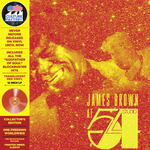 James Brown - At Studio 54 New York City (Ltd. Ed. Red Vinyl Remastered)