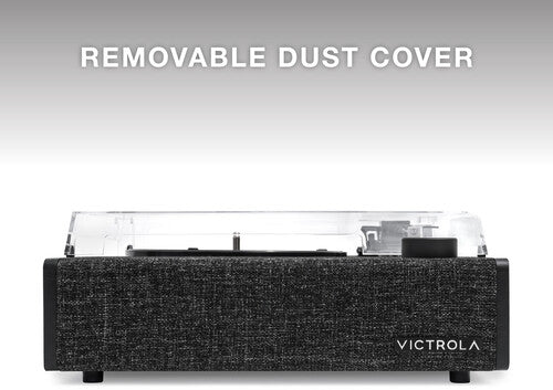 Victrola VTA-74-BLK Eastwood II Turntable - Dual Bluetooth - 3 Speed - Built-in Speaker (Black)