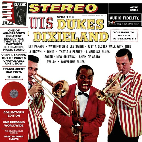 Louis Armstrong - Louis Armstrong and the Dukes of Dixieland (Ltd. Ed. Red Vinyl)