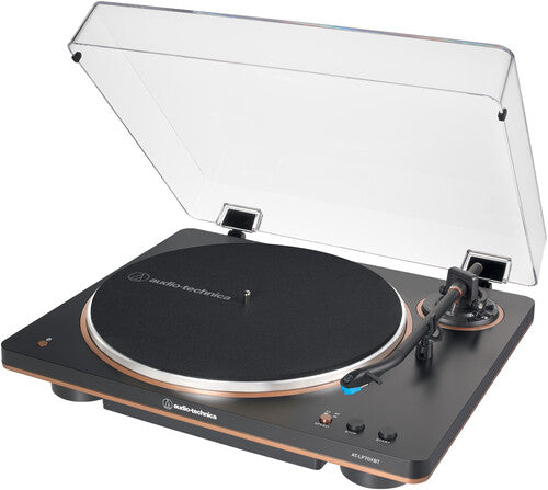 Audio Technica AT-LP70XBT-BZ Turntable Fully Automatic Bluetooth Wireless Belt-Drive (Black/Bronze)