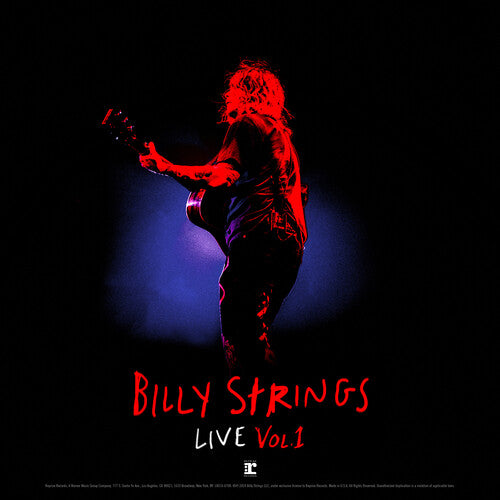 Billy Strings - Billy Strings Live Vol 1 (Ltd. Ed. 180G Blue 2xLP Vinyl) - Blind Tiger Record Club