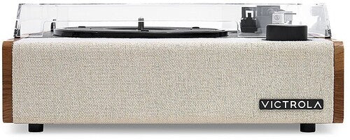Victrola VTA-74-OAK Eastwood II Turntable - Dual Bluetooth - 3 Speed - Built-in Speaker (Oak) (Bluetooth)