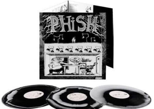 Phish - Junta (Ltd. Ed. White & Black Splatter 3xLP Vinyl w/ Gatefold)