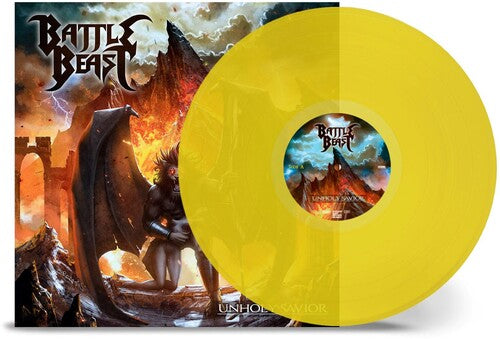 Battle Beast -  Unholy Savior (Ltd. Ed. Clear Yellow Vinyl w/ Gatefold)