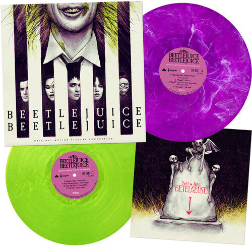 Tim Burton - Beetlejuice Beetlejuice (Ltd. Ed. Purple/White/Green 2xLP Vinyl, Original Soundtrack)