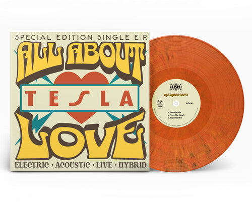 Tesla - All About Love (Ltd. Ed. Orange Vinyl)