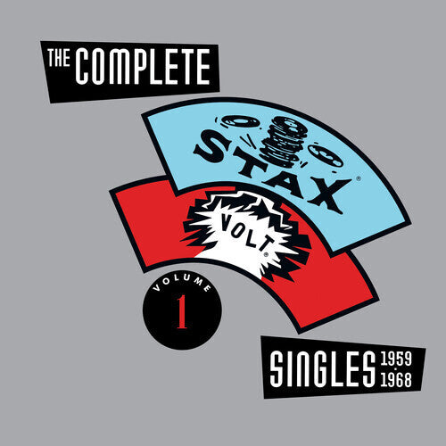 Stax Volt- Various Artists - The Complete Singles 1959-1968 - Stax, Vol. 1 (Ltd. Ed. Blk 3xLP Vinyl, Remastered) - Blind Tiger Record Club