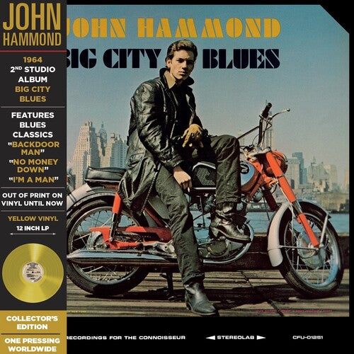 John Hammond - Big City Blues (Ltd. Ed. Yellow Vinyl) - BTRC ROTM